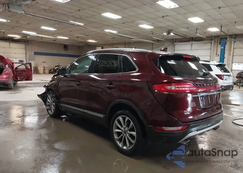 2019 Lincoln Mkc Select z USA, uszkodzony, nr VIN 5LMCJ2D95KUL07473